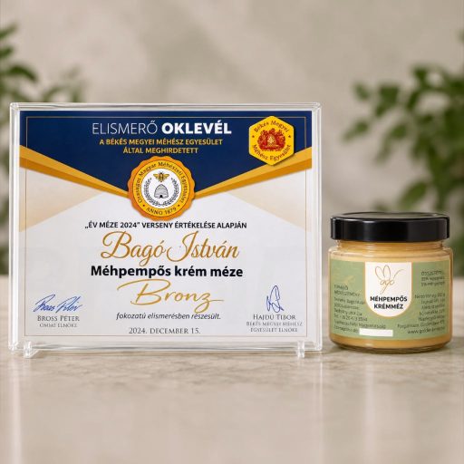 Méhpempős krémméz - 250 g