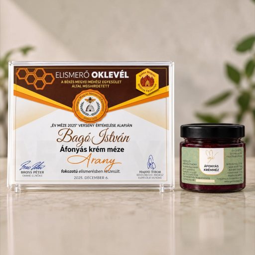 Áfonyás krémméz - 250 g