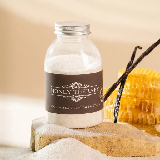 Honey Therapy – Fürdősó kecsketejjel és virágporral 250 g