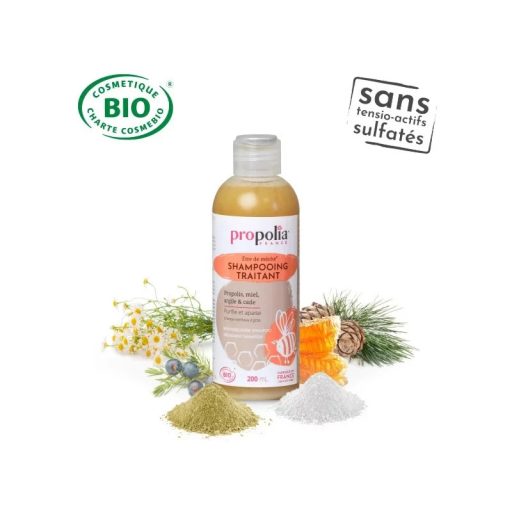 Propolia® BIO terápiás sampon - méz és propolisz (200 ml)