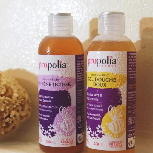 Propolia® BIO kímélő tusfürdő - méz, aloe vera és mandula tej (200 ml)