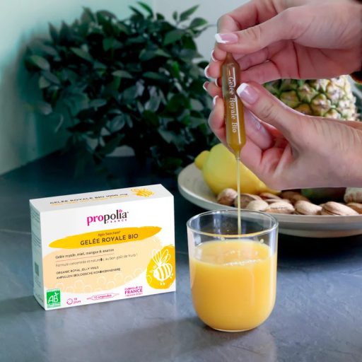 Propolia® BIO Méhpempő Ampulla – méz, mangó és ananász 