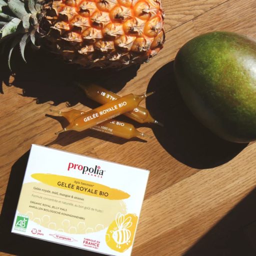 Propolia® BIO Méhpempő Ampulla – méz, mangó és ananász 