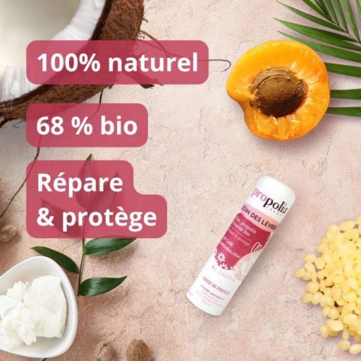 Propolia® 100% natur ajakápoló – méhviasz, propolisz és shea vaj (4 g)