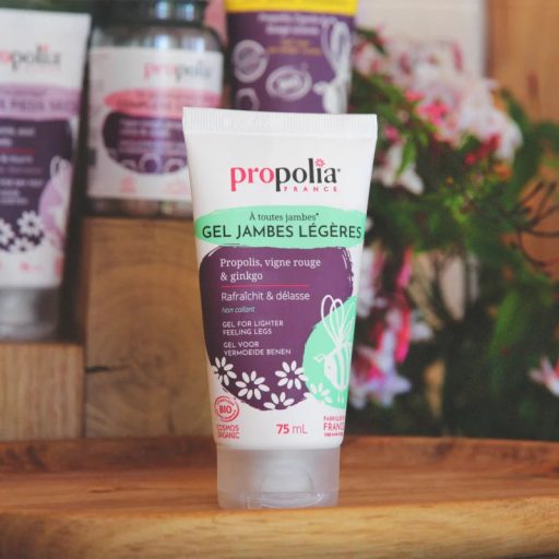 Propolia® BIO könnyű lábak gél - propolisz, vörösbor és gingko (75 ml)